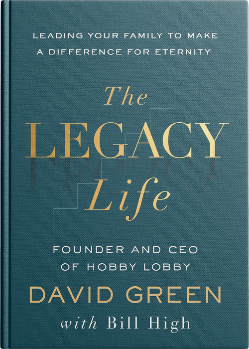 The Legacy Life by David Green book cover