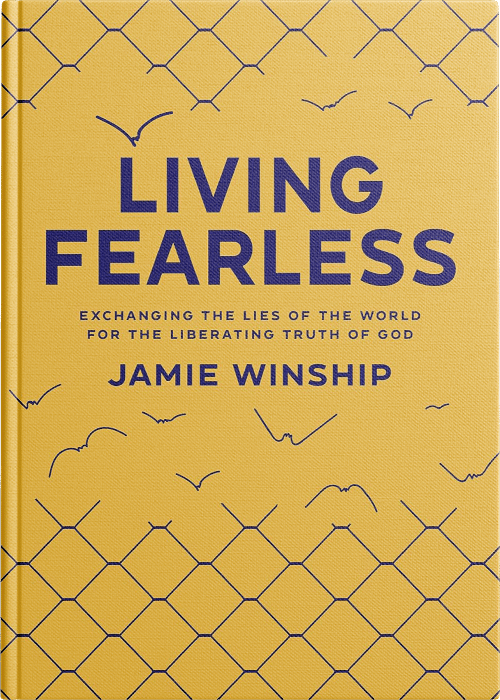 Living Fearless by Jamie Winship book cover